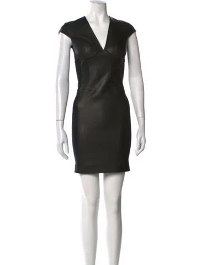 Pre-owned La Perla Silk Mini Dress W/ Tags In Black