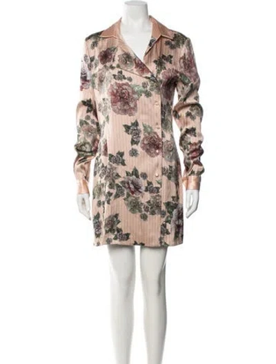 Pre-owned La Perla Silk Mini Dress W/ Tags In Pink
