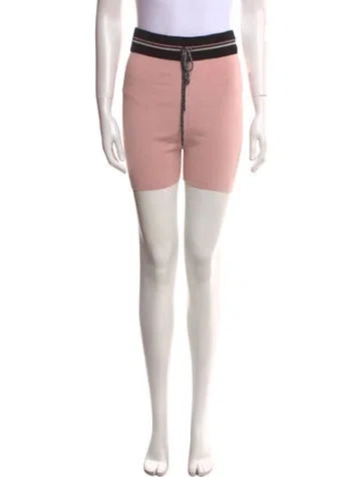Pre-owned La Perla Silk Mini Shorts In Pink