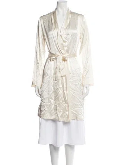 Pre-owned La Perla Silk Nightgown In Neutral