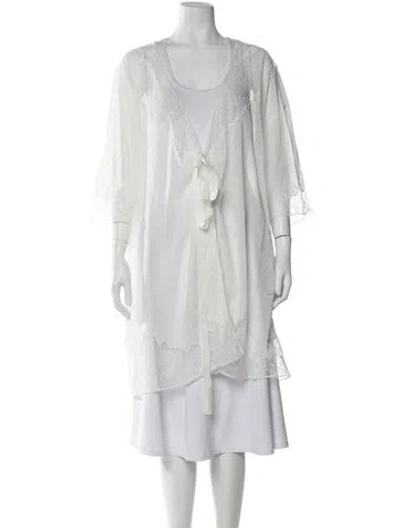 Pre-owned La Perla Silk Nightgown In Neutral