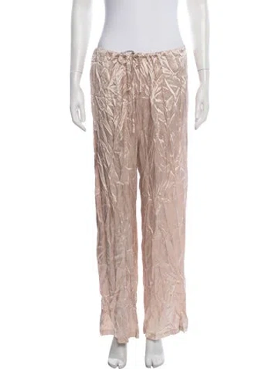 Pre-owned La Perla Silk Pajamas In Neutrals