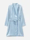 La Perla Silk Robe In Brown