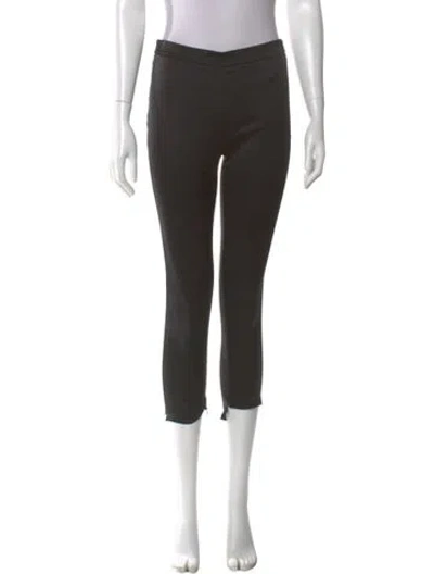 Pre-owned La Perla Silk Skinny Leg Pants In Black