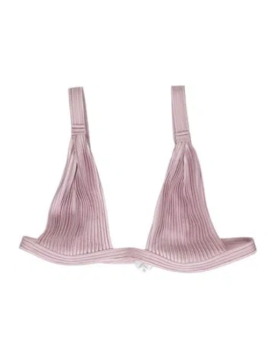 Pre-owned La Perla Strapless Sports Bra In Purple