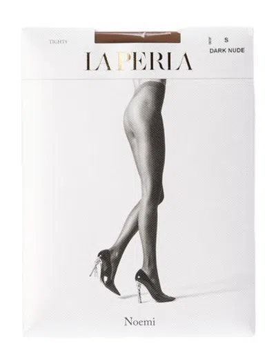 Pre-owned La Perla Tights W/tags In Brown