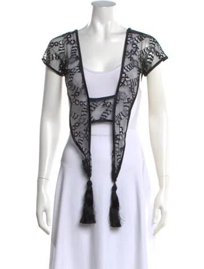 Pre-owned La Perla Vintage 2008 Top W/ Tags In Black