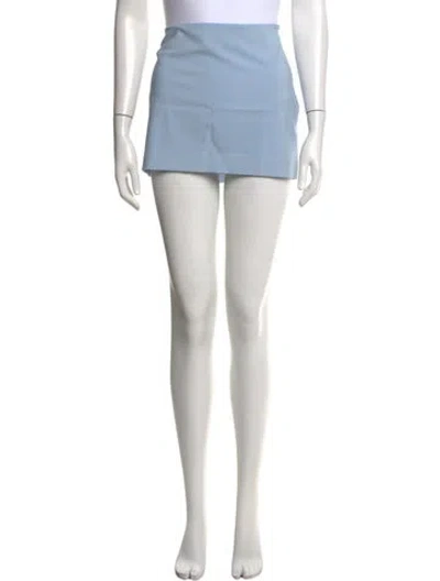 Pre-owned La Perla Vintage Mini Skirt W/ Tags In Blue