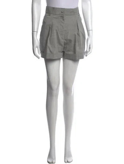 Pre-owned La Perla Virgin Wool Mini Shorts In Grey
