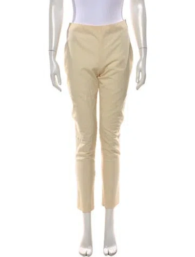 Pre-owned La Perla Virgin Wool Straight Leg Pants In Neutrals