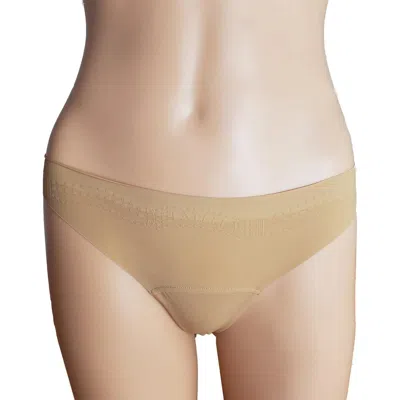 La Perla Women's Nude Seamless Thong (xs) In Brown