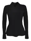 La Petit Robe Di Chiara Boni Asym Top In Black