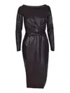 Shop La Petit Robe Di Chiara Boni Camelia Dress In Pomace