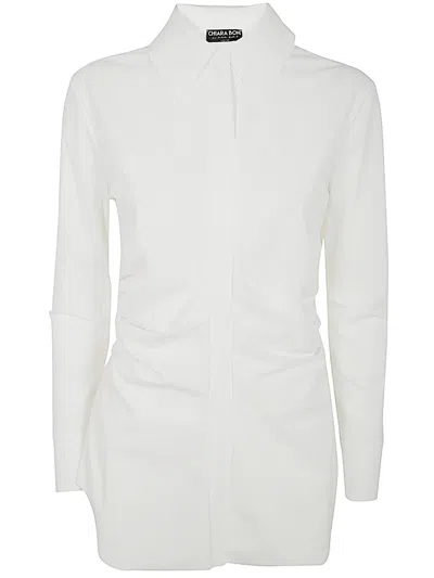 La Petit Robe Di Chiara Boni Doris Shirt Jersey In White