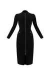 La Petit Robe Di Chiara Boni Kitta Zp In Black