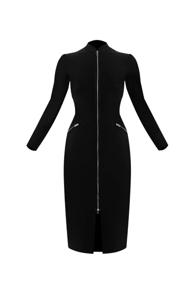 La Petit Robe Di Chiara Boni Kitta Zp In Black