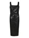 La Petit Robe Di Chiara Boni Retaw Dress In Black