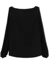 La Petit Robe Di Chiara Boni Shanti Illusion In Black