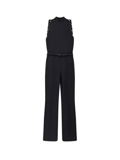 La Petit Robe Di Chiara Boni Taevy Jersey Jumpsuit In Black
