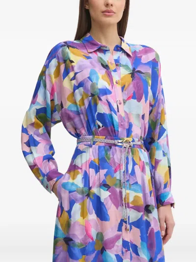 La Petite Française Cheryl Floral Shirt In Multi