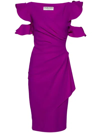 La Petite Robe Chiara Boni Beaurisse Short Sleeves Dress In Purple