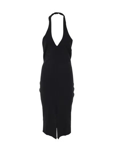 La Petite Robe Chiara Boni Women's Midi Dress In Black