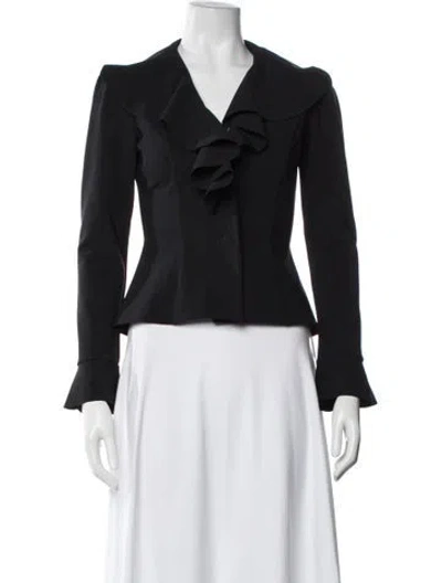 Pre-owned La Petite Robe Di Chiara Boni Blazer In Black