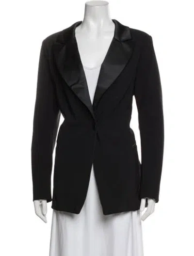 Pre-owned La Petite Robe Di Chiara Boni Blazer In Black