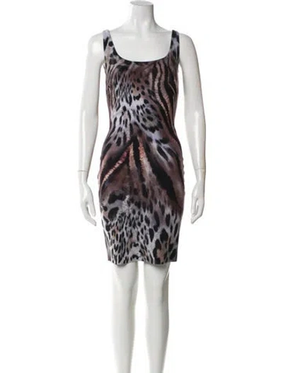 Pre-owned La Petite Robe Di Chiara Boni Nylon Mini Dress In Multi