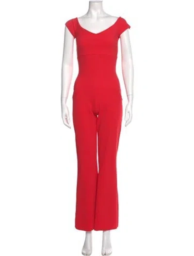 Pre-owned La Petite Robe Di Chiara Boni Scoop Neck Jumpsuit In Pink
