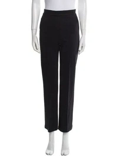 Pre-owned La Petite Robe Di Chiara Boni Straight Leg Pants In Black