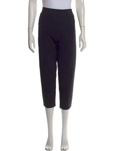 Pre-owned La Petite Robe Di Chiara Boni Straight Leg Pants In Black