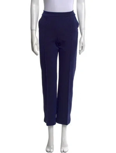 Pre-owned La Petite Robe Di Chiara Boni Straight Leg Pants W/ Tags In Blue