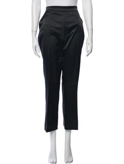 Pre-owned La Petite Robe Di Chiara Boni Wide Leg Pants In Black/blue