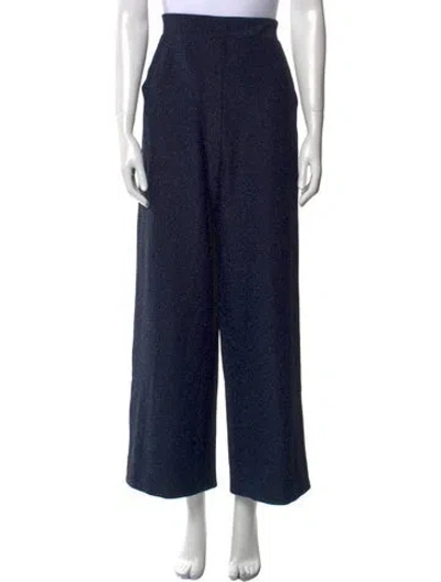 Pre-owned La Petite Robe Di Chiara Boni Wide Leg Pants W/ Tags In Blue