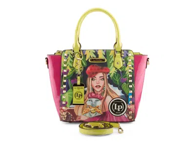La Philipe Blooming Garden Satchel In Multi