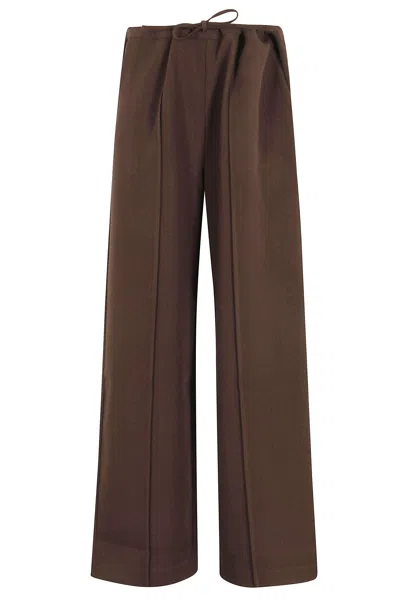 La Piscine Coulisse Boyfriend Pants In Multi