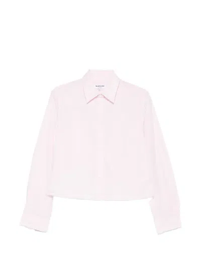 La Piscine Long-sleeve Shirt In Pink