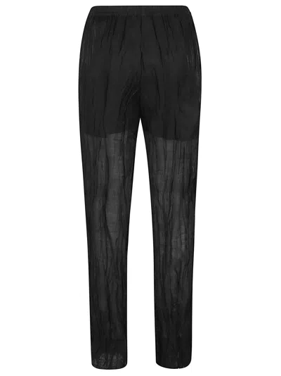 La Piscine Sheer Black Pants Set