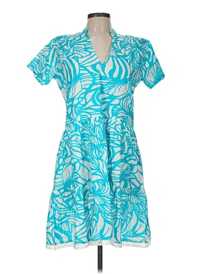 Pre-owned La Plage Casual Dress In Blue