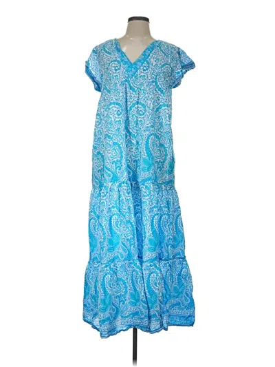 Pre-owned La Plage Casual Dress In Blue
