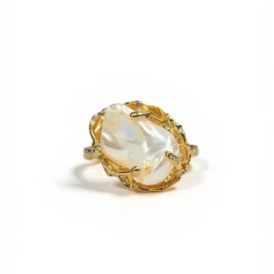 La Pluie Jewellery Women's Gold Galatea Ring