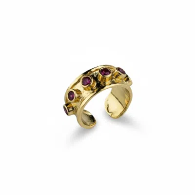 La Pluie Jewellery Women's Gold Livia Ring