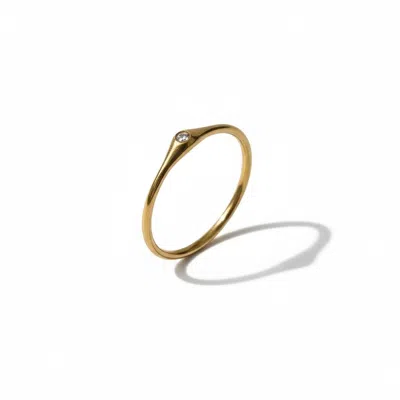 La Pluie Jewellery Women's Gold Lueur Ring