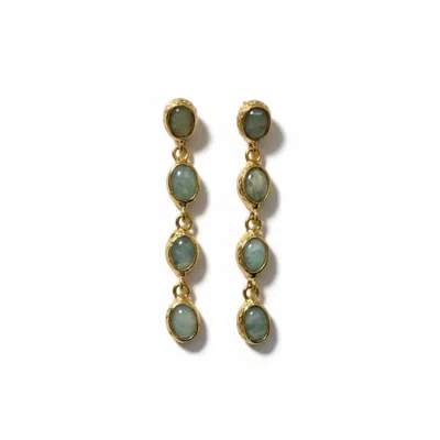 La Pluie Jewellery Women's Gold Nerina Earrings