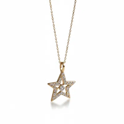 La Pluie Jewellery Women's Gold Nova Necklace