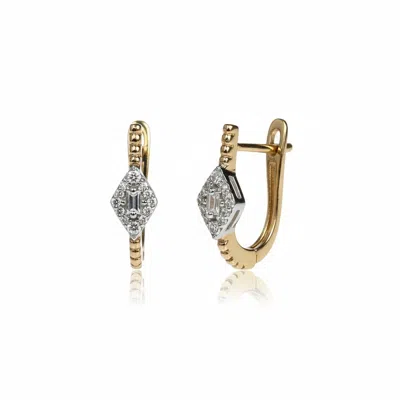 La Pluie Jewellery Women's Gold Sienna Earrings