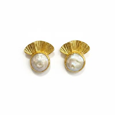 La Pluie Jewellery Women's Gold Solea Earrings In Multi