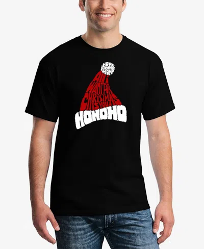 La Pop Art Men's All I Want For Christmas Is You Word Art T-shirt In Black