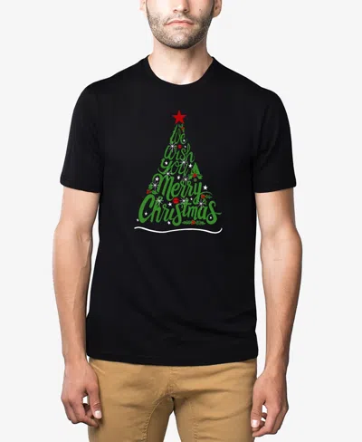 La Pop Art Men's Premium Blend Word Art T-shirt